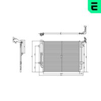 ERA 667372 - Condensador, aire acondicionado