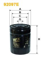 WIX FILTERS 92097E - Filtro hidráulico, transmisión automática