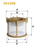 WIX FILTERS 95145E - Filtro combustible