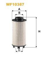 WIX FILTERS WF10387 - Filtro combustible