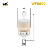 WIX FILTERS WF8600 - Filtro de aire - compresor aire de admisión