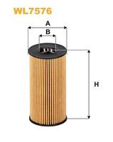 WIX FILTERS WL7576 - Filtro de aceite