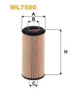 WIX FILTERS WL7580 - Filtro de aceite