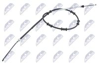 NTY HLR-FT-009 - Cable de accionamiento, freno de estacionamiento