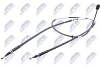 NTY HLR-PL-039 - Cable de accionamiento, freno de estacionamiento