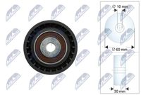 NTY RNK-CT-066 - Polea inversión/guía, correa distribución