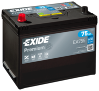 EXIDE EA755 - Batería de arranque