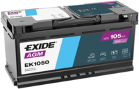 EXIDE EK1050 - Batería de arranque