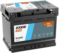 EXIDE EL600 - Batería de arranque