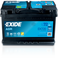 EXIDE EK720 - Batería de arranque