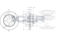 ICER 30410-4844 - Kit frenos, freno de disco