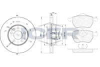 ICER 31139-1093 - Kit frenos, freno de disco