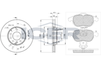 ICER 31536-9003 - Kit frenos, freno de disco