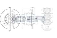 ICER 31567-5618 - Kit frenos, freno de disco