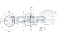 ICER 31675-0415 - Kit frenos, freno de disco