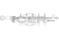 ICER 610500 E C - Contacto de aviso, desgaste de los frenos
