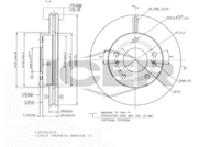 ICER 78BD0023-2 - Disco de freno