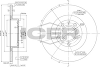 ICER 78BD0040-2 - Disco de freno