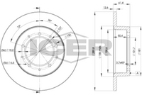 ICER 78BD0461-2 - Disco de freno