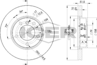 ICER 78BD0674-2 - Disco de freno