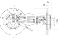 ICER 78BD2217-2 - Disco de freno