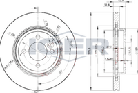 ICER 78BD2891-2 - Disco de freno