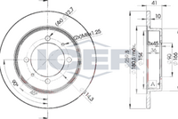 ICER 78BD2940-2 - Disco de freno