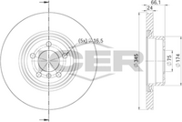 ICER 78BD3571-2 - Disco de freno