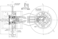 ICER 78BD4034-1 - Disco de freno