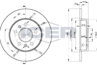 ICER 78BD4296-2 - Disco de freno