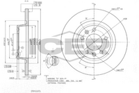 ICER 78BD4623-2 - Disco de freno