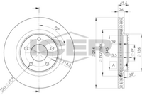 ICER 78BD4644-2 - Disco de freno