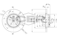 ICER 78BD4655-2 - Disco de freno