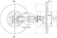 ICER 78BD4669-2 - Disco de freno