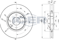 ICER 78BD4753-2 - Disco de freno