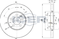 ICER 78BD5302-2 - Disco de freno