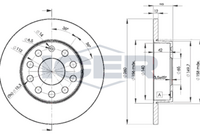 ICER 78BD5310-2 - Disco de freno