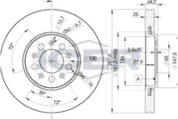 ICER 78BD5604-2 - Disco de freno