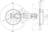 ICER 78BD6041-2 - Disco de freno