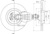 ICER 78BD6078-2 - Disco de freno