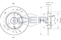 ICER 78BD7199-2 - Disco de freno