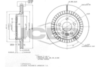 ICER 78BD7305-2 - Disco de freno