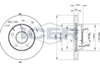 ICER 78BD8109-2 - Disco de freno