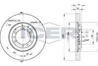 ICER 78BD9050-2 - Disco de freno