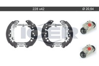 ICER 79KT0017 C - Juego de zapatas de frenos