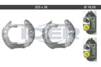 ICER 79KT0032 C - Juego de zapatas de frenos
