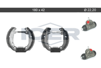 ICER 79KT0056 C - Juego de zapatas de frenos