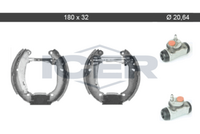ICER 79KT0062 C - Juego de zapatas de frenos