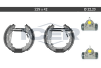 ICER 79KT0075 C - Juego de zapatas de frenos