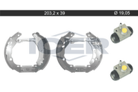 ICER 79KT0117 C - Juego de zapatas de frenos